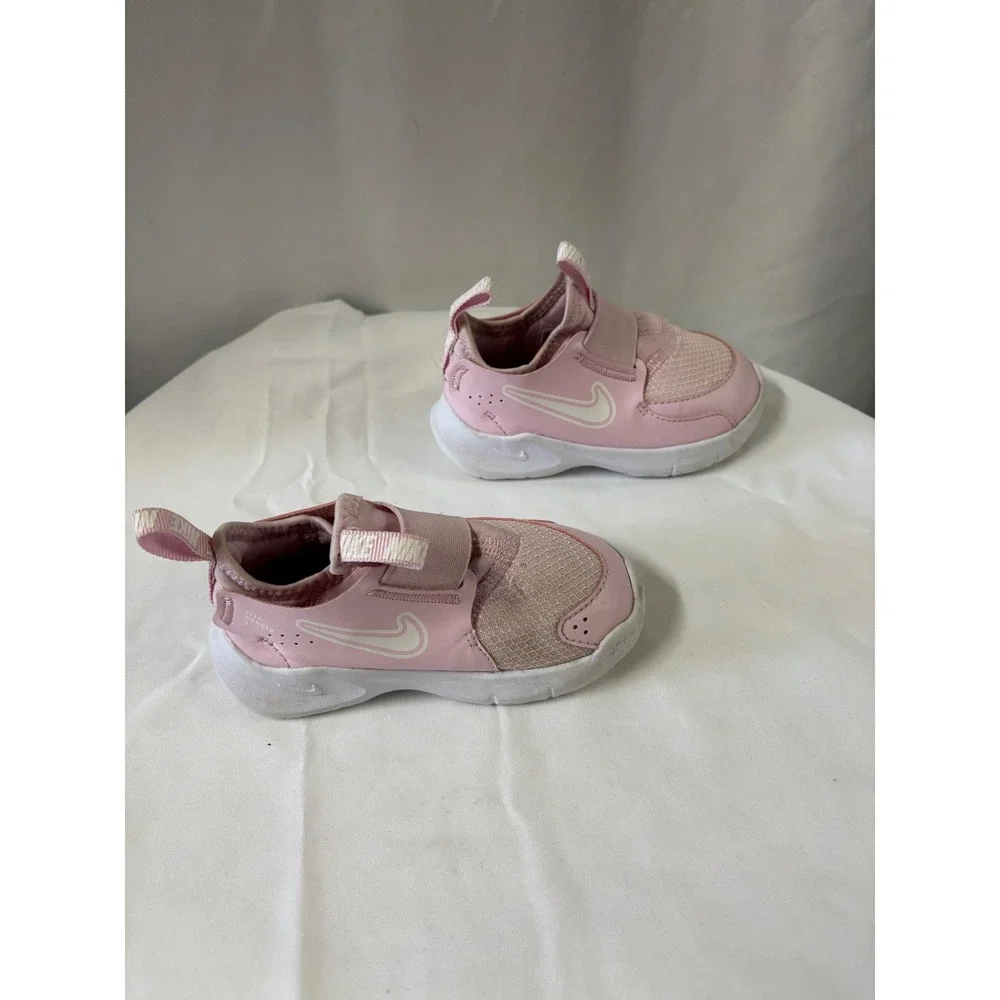Nike Pink Toddler Flex Runner Shoes Slip On‎ Athletic Sneakers Kids Size 7
